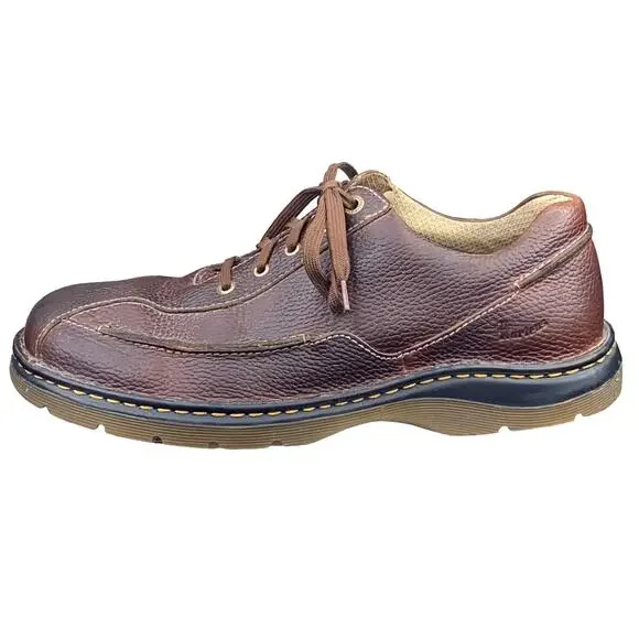 Dr. Martens Mens Brown Leather 11200 Lace Up Oxfords Size US 12